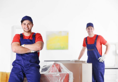 Man with van service helping with a local move in Brent