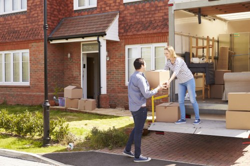 Removal team planning a move in Brent with local access challenges