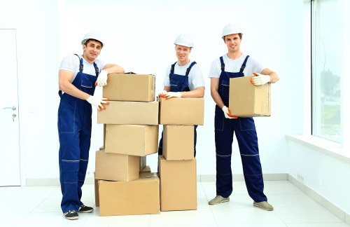 Removal van in Brent supporting a home move