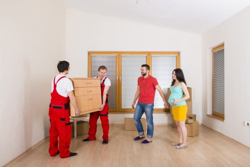 Office relocation planning and packing for a Brent business move