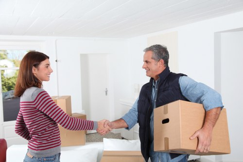 Removal van service in Brent supporting a local move