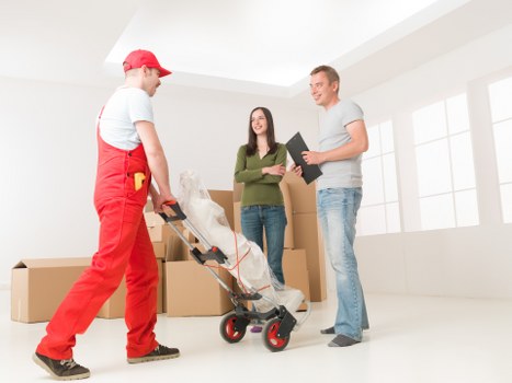 Moving boxes and household items with a same day removals team in Brent